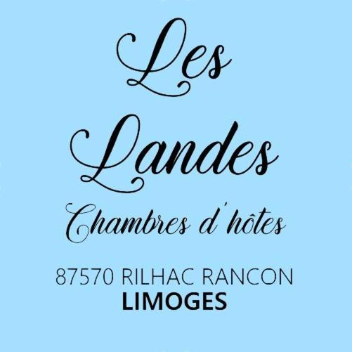 Les Landes Hotel Rilhac-Rancon Exterior photo